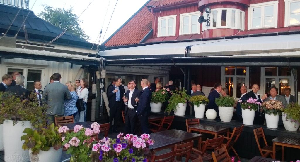 Dinner at Sjömagasinet on 2 September 2013 for NSOCC participants