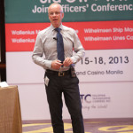 Martin Hernqvist at officer conference in October 2013