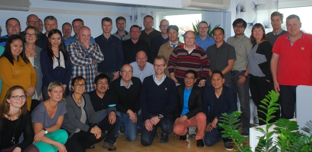 Group photo from Tärntank Ship Management's officer conference on 21-23 October 2013.