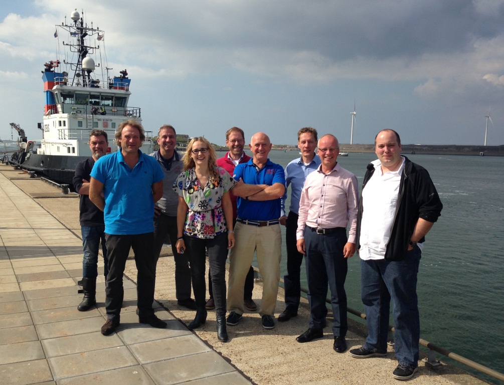 A few already certified MRM Facilitators  together with new ones at the North Sea Canal to Amsterdam at Nova Contract Maritime Academy in IJmuiden.