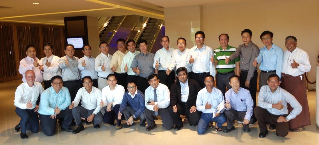 E-Learning Workshop Wallenius Group in Yangon, Myanmar.