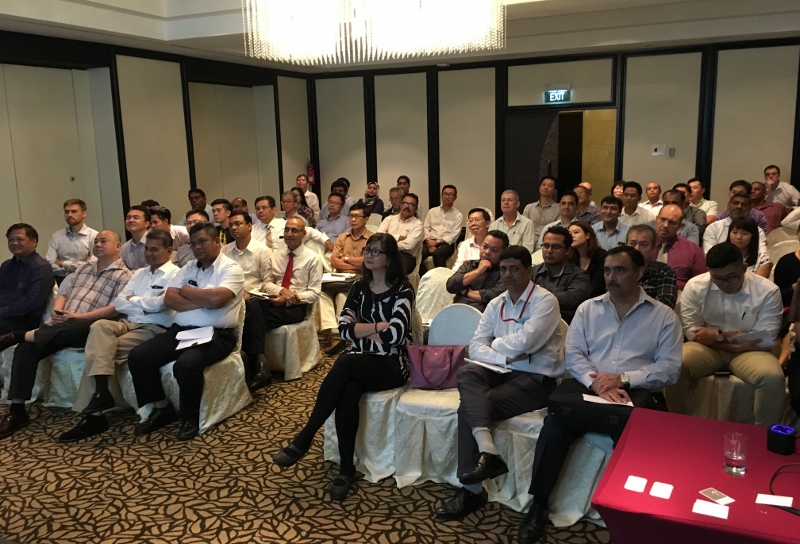 At the venue during the MRM Safety Seminar in Singapore on 07 November 2016